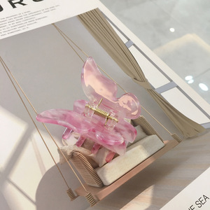 กิ๊บติดผมรูปผีเสื้อ ทำจากเซลลูโลสอะซิเตท คุณภาพสูง เรียบเนียน ใส สวยงาม ขนาดเล็ก เหมาะสำหรับผู้หญิงและเด็กผู้หญิง - Product Image 5