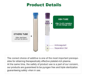 HBH tabung PRP Gel medis, konsentrasi tinggi koleksi ACD Gel darah 30ml 40ml - Product Image 5