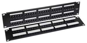 Panel de Conexiones UTP de 10'' 1U para Montaje en Pared, con 6 Puertos y Conector Keystone RJ45 para Infraestructura de Red - Product Image 6