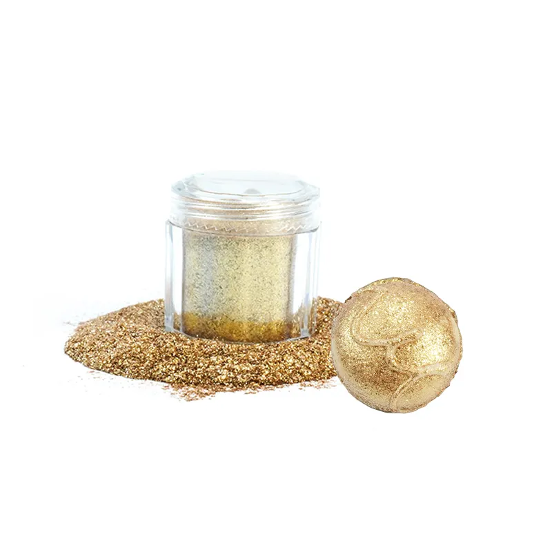Padaria Decoração Ingredientes Comestível Lustre Dust Gold Food Grade Glitter Powder para Decoração Do Bolo