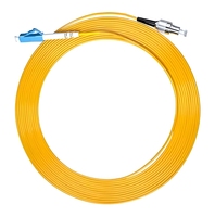 Cordon de brassage à fibre optique sur mesure de qualité télécom LC UPC-FC UPC G657A1 1M 2M 3M Monomode
