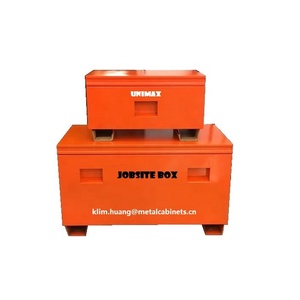 Outdoor <b>Waterproof</b> Blue Cheap Lockable Metal Job Work <b>Tool</b> Storage <b>Box</b> Chest With Rid - Product Image 5