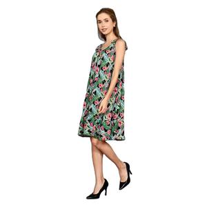 Venta al por mayor de ropa de verano de alta calidad Bali ropa de mujer vestido informal colorido 100% rayón personalizado Bali fabricante vestido DRN012T10 - Product Image 1