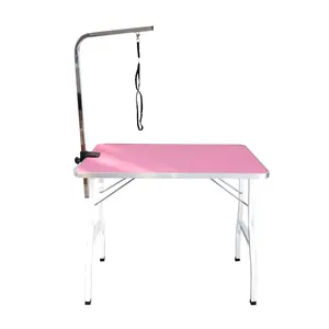Pet Grooming Trimming table Bathing Beauty table Dog shearing fixed frame Hair blowing Home folding Desk