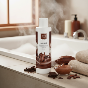 Gel Douche TTO Clinic Chocolat Passion 250ml Hydratant Nourrissant Rafraîchissant Beurre de Cacao Vitamine E Niacinamide Panthénol - Product Image 3