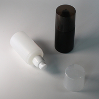 Bouteilles pour distributeur de shampoing, flacons vides pour savon, crème, noir, blanc, 10 pièces, 100ml