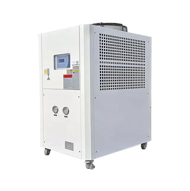 हवा ठंडा पानी ठंडा ग्लाइकोल रेफ्रिजरेटर मशीन इंजेक्शन मोल्डिंग के लिए औद्योगिक 3ton ठंडा पानी चिलर