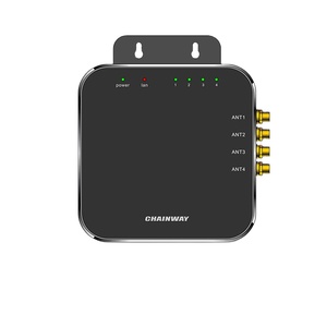 Lettore <span class=keywords><strong>RFID</strong></span> <span class=keywords><strong>UHF</strong></span> Fisso Industriale Robusto a Basso Consumo Impermeabile Chainway UR4 con Modulo Impinj E710 Lunga Portata RS232/RJ45 920-925MHz - Product Image 1