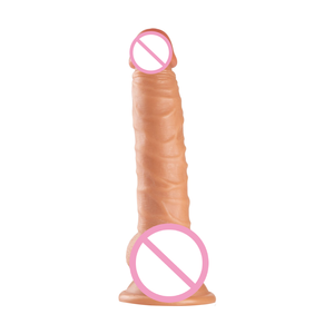 Kadınlar için sıcak satış yetişkin seks oyuncak uzun gerçekçi yumuşak PVC Dick büyük stimülasyon Penis tabancası Dildos - Product Image 3