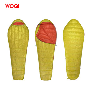 Sac de couchage en duvet ultraléger Woqi pour adultes, camping en plein air, randonnée, trekking, respirant, utilisation printemps. - Product Image 1