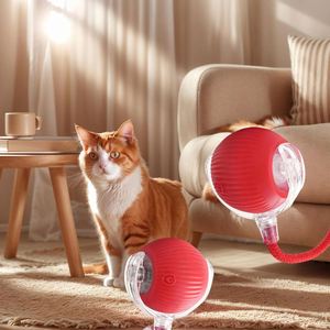 Hot Sale New Design Interactive <b>Smart</b> <b>Ball</b> With Tail Accessories Rolling on Carpet Fast Indestructable Rolling <b>Smart</b> Cat Toys - Product Image 3