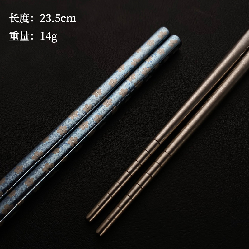 Media flor de cerezo, azul hielo (bolsa OPP)