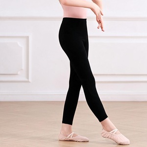 Leggings de Ballet de Cintura Alta, Pantalones de Entrenamiento Elásticos de Longitud Completa para Niñas y Mujeres - Product Image 3