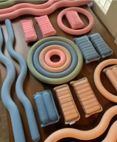 TTSPORTS Accessoires de fitness et musculation : Poids de cheville en silicone, Bracelets lestés en fer pour yoga et Pilates