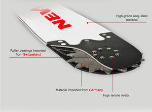 Tronçonneuse à essence industrielle durable de 54,5 cm³ pour l'abattage d'arbres, machine à couper le bois 5800 - Product Image 3