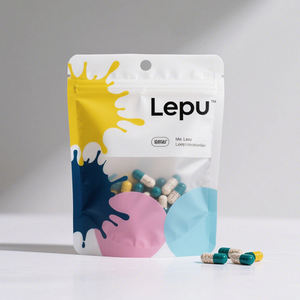 ถุงใ<span class=keywords><strong>ส</strong></span>่วิตามิ<span class=keywords><strong>น</strong></span>ขนาดเล็กพลาสติกสำหรับบรรจุอาหารถุงใส่แคปซูลซองตั้งได้ถุงใส่วิตามินแบบกำห<span class=keywords><strong>น</strong></span>ดเอง - Product Image 3