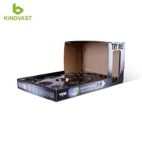 Carton de vente au détail personnalisé pdq comptoir présentoir boîte de présentation de bouteille d'eau