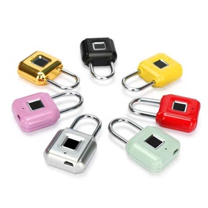 Mini cadenas électronique portatif rechargeable intelligent d'empreinte digitale Cylindres de serrure portatifs - Product Image 6