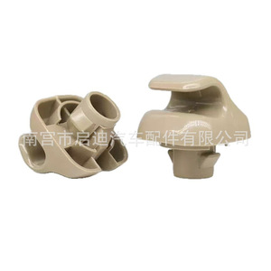 Honda Accord Sun Visor <b>Bracket</b> Hooks 88217S01A01ZA 88217S04003ZA <b>Plastic</b> Roof Mount Gray Beige Easy Installation - Product Image 2