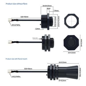 Cubo de basura inteligente Módulo de monitoreo de nivel de agua de desbordamiento <span class=keywords><strong>Sensor</strong></span> Modbus <span class=keywords><strong>Sensor</strong></span> de proximidad inductivo de distancia ultrasónica - Product Image 2
