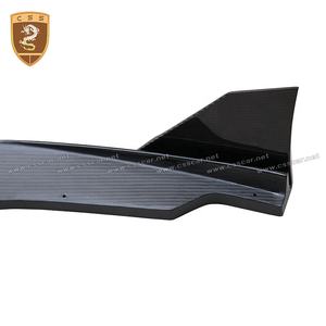 Séparateur de lèvre avant en Fiber de carbone très brillant pour <span class=keywords><strong>Lamborghini</strong></span> <span class=keywords><strong>Huracan</strong></span> LP610 Performance Upgrade Vors Style séparateur avant - Product Image 5