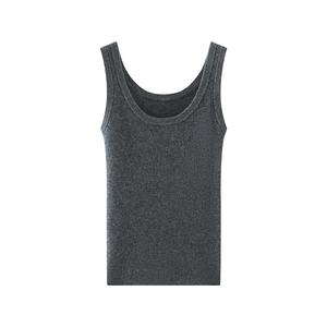 <span class=keywords><strong>Gilet</strong></span> en cachemire à col en U de couleur unie pour femmes de vente chaude - Product Image 1