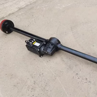 Mini Elektrischer Trolley-Lokomotive 4x4 Zug Handgeführter Landwirtschaftstraktor Kohlelader Propellerwellen