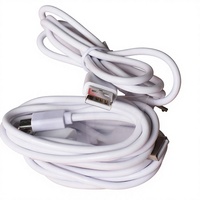 Câble Micro USB blanc de 1 mètre pour la charge et le transfert de données ultra-rapides des téléphones mobiles