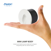 Lampu Tangga LED Hemat Energi Modern 3W, Lampu Tangga Tersembunyi dari Aluminium Cor untuk Lorong, Latar Belakang Tangga, dan Lampu Dinding