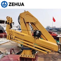 Grue de pont télescopique hydraulique pour navire porte-conteneurs 5 tonnes 10 tonnes 20 tonnes 30 tonnes 50 tonnes 70 tonnes