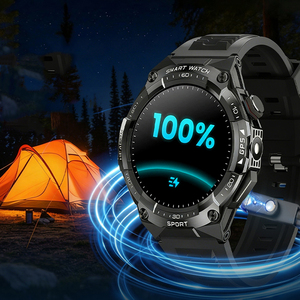 <span class=keywords><strong>สมา</strong></span>ร์ทวอทช์พร้อมหน้าจอ AMOLED โทรผ่านบลูทูธ 100 โหมดกีฬา เข็มทิศ แบตเตอรี่ใช้งานได้นานเป็นพิเศษ เครื่องติดตามการออกกำลังกาย - Product Image 5