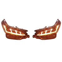 Kit de corpo para conversão frontal bumper facelift, kit com carroçaria para toyota chaner 2015 + atualizado para 2021