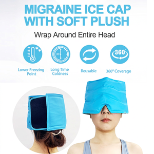 Gorro <span class=keywords><strong>de</strong></span> Hielo para Alivio <span class=keywords><strong>de</strong></span> Dolores <span class=keywords><strong>de</strong></span> <span class=keywords><strong>Cabeza</strong></span> y Migrañas Medi, Terapia <span class=keywords><strong>de</strong></span> Frío, Gorro <span class=keywords><strong>de</strong></span> Compresión Fría para Migrañas - Product Image 3
