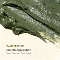 Masque d'argile pour le nez et le visage ETRUN ALISA, marque privée, à base de plantes naturelles, nettoyage en profondeur des pores, thé vert, avocat, pour tous types de peau