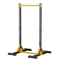Torre de Ejercicios Portátil con Barra de Dominadas y Estación de Dips para Entrenamiento de Fuerza y Fitness