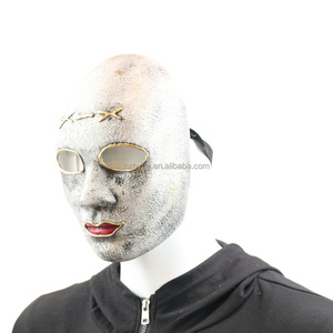 หน้ากากสยองขวัญแบบเต็มหน้า สำหรับงานปาร์ตี้ฮาโลวีน งานเต้นรำสวมหน้ากาก นักฆ่า สำหรับงานเบิร์นแมน ชุดแต่งกายวันหยุด ของตกแต่ง - Product Image 5