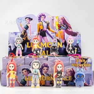 Figura de Vinilo de K-pop, Grupo de Chicas Cazadoras de Demonios, Nuevo Demon Slayer <span class=keywords><strong>Kimetsu</strong></span> <span class=keywords><strong>No</strong></span> <span class=keywords><strong>Yaiba</strong></span>, Caja Sorpresa, Muñeca Lumimi Zoe, Figura de PVC a Escala, Juguete de Peluche - Product Image 5