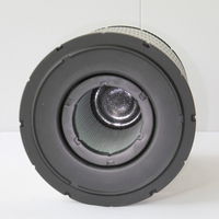 Cartouche filtrante pour polymère en phase molle, pièces de moteur d'excavatrice, filtre à air, élément filtrant plissé en acier inoxydable sur mesure pour huile hydraulique