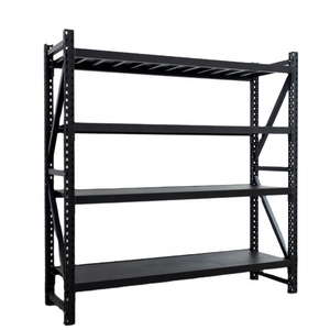Estantería de Acero Resistente de 4 Niveles con Recubrimiento en Polvo para Protección Contra la Corrosión, Estantería Multiusos para Almacenamiento en Garajes y Almacenes - Product Image 4