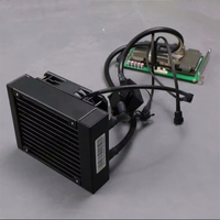 Kit de refroidissement liquide pour GPU V100, refroidisseur liquide haute efficacité pour carte d'accélérateur IA, système de refroidissement liquide V100