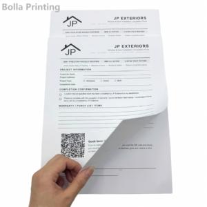 Bloc de Notas Personalizado para Planificador de Negocios con Hojas Sueltas y Encuadernación Encolada, Cubierta de Papel, Paquete a Granel, Bloc de Referencias <span class=keywords><strong>Dentales</strong></span> con Logotipo Personalizado Impreso - Product Image 4
