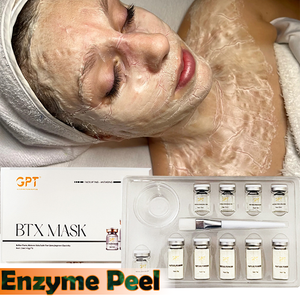 Mascarilla Facial Enzimática Reafirmante y Lifting Instantáneo ZS, <span class=keywords><strong>Tratamiento</strong></span> Enzimático Iluminador y Lifting Facial en Forma de V, Kit Antienvejecimiento con Hexapéptido-8 - Product Image 1
