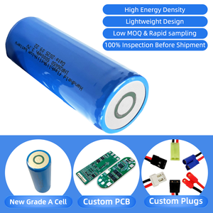 Suppliers Wholesale <strong>Rechargeable</strong> 3.6V Lithium Li-Ion <strong>Batteries</strong> 26650 3.7V 5000mAh for Flashlight - Product Image 3