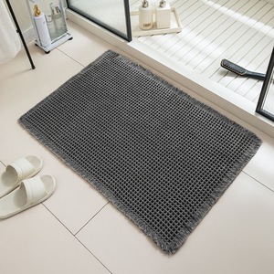 Alfombra de Baño Antideslizante FIGOO, Tejido Waffle Resistente para Uso Diario, Fácil Cuidado, Bajo MOQ, Directo de Fábrica - Product Image 1
