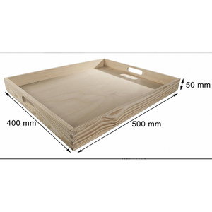 Thân thiện với môi bằng gỗ làm tổ dịch vụ Khay đa chức năng khay bếp - Product Image 4