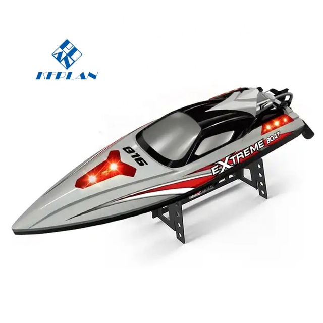 New Design HJ816 Brushless Motor 55km/h High Speed 2.4G Remote Control Racing Boat With Waterproof Sealed for River or Lake