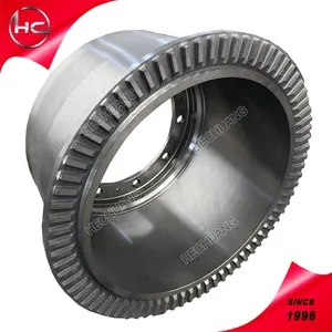 Vehicles parts Casting oem HEAVY DUTY TRUCK brake drum and wheel hub