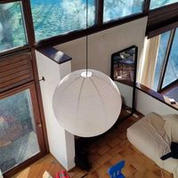 Lustre de restaurant en papier Xuan, lampe LED de style japonais, décoration de chambre nordique, boule ronde, inspiration zen, pour bureau, style Dynastie Song