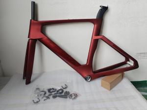 เฟรมจักรยานเสือหมอบคาร์บอนไฟเบอร์รุ่นใหม่ TFSA JH10 Disc T800 พร้อมแฮนด์คาร์บอนไฟเบอร์ในตัว EPS สำหรับจักรยานแข่ง - Product Image 6