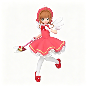 ฟิกเกอร์การ์ดแคปเตอร์ซากุระ คิโนโมโตะ ชุดต่อสู้ครั้งแรก รุ่น PVC ของแท้ลิขสิทธิ์อนิเมะ พร้อมกล่องเดิม ขายส่ง - Product Image 1
